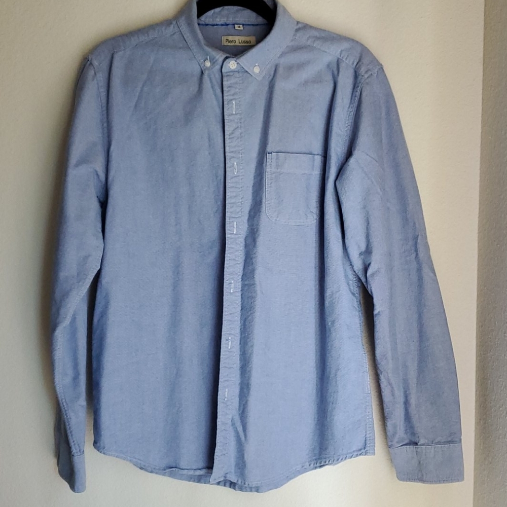 Men's Blue Button Down